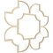 Ekena Millwork 83W x 83H x 38T Large Anderson Decorative Fretwork Wood Ceiling Panels, Birch CELW83X83X0375ANDBI - alternate 9